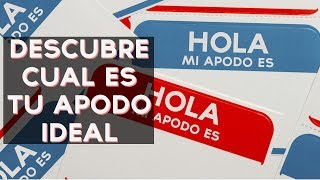 Que apodo te representa mejor? Descubre cual es tu apodo ideal con este divertido test! ↠↠ ¡No te olvides de suscribirte para no perderte ningún test!