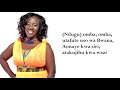 Omba Florence Mureithi Lyric Video
