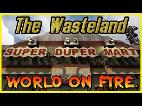 Super Duper Mart - The Wasteland: World on Fire | Fallout Mod | 7 days to Die | Ep 20