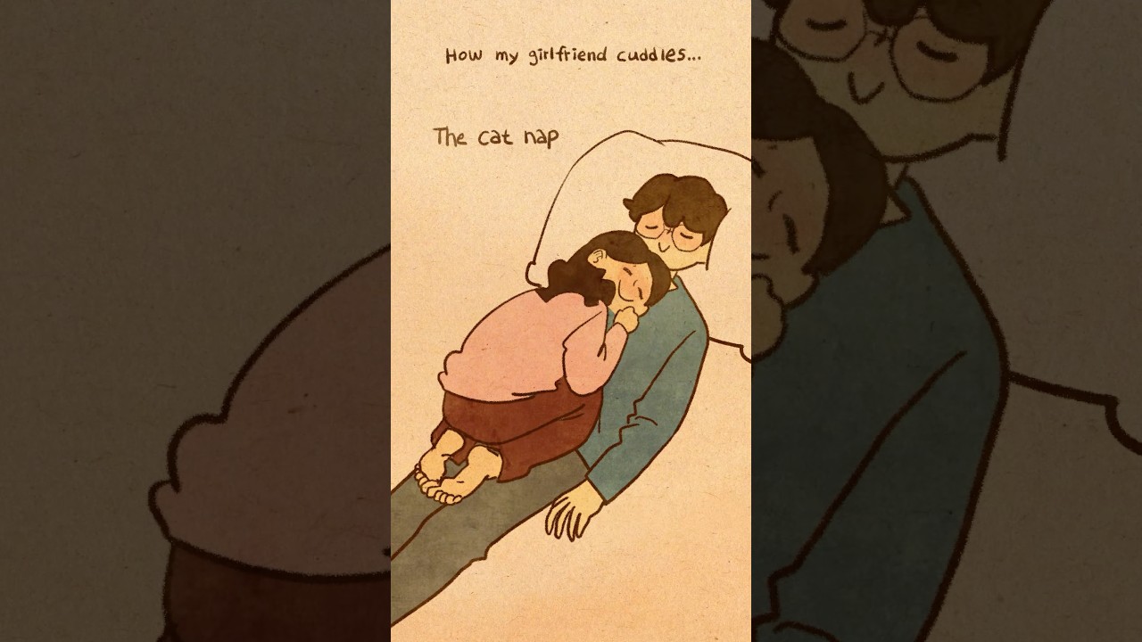 How my girlfriend cuddles …