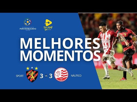 MELHORES MOMENTOS: Sport 3 x 3 Náutico | JOGAÇO COM 6 GOLS! 🦁⚔️🐭 | Final (IDA) Pernambucano 2026