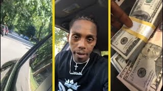 Famous Dex Slides Through The Block &amp; Picks Up $40K!