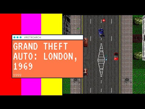 Grand Theft Auto: London, 1969 (1999) [DOS] - RetroArch with DOSBox-Pure