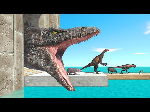 Dinosaurs VS Mammals: Who Can Escape This Dungeon?| Animal Revolt Battle Simulator