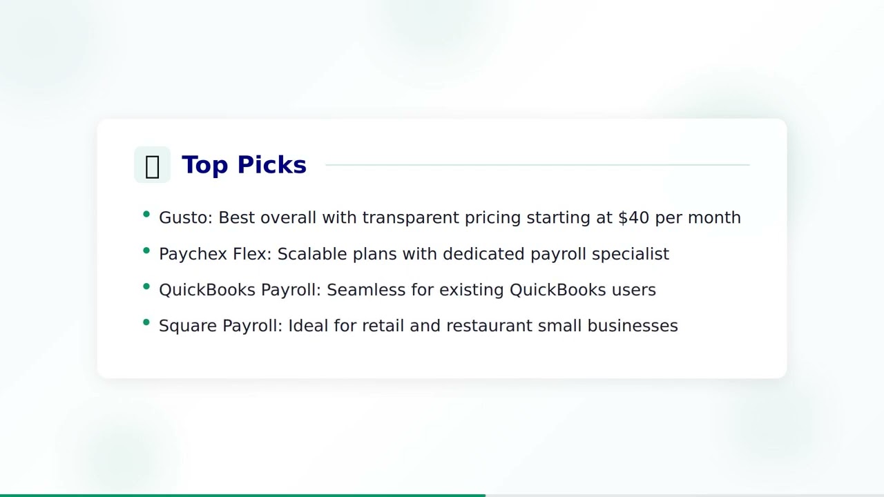 Best Payroll Software for Small Business in 2026