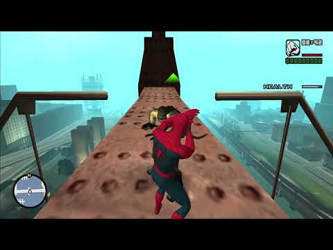 GTA SAxLCxVC 1.3 - DYOM test (Spidey vs Lizard)