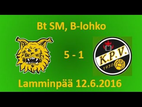 Ilves - KPV, 5-1, Bt SM 12.6.2016 Lamminpää