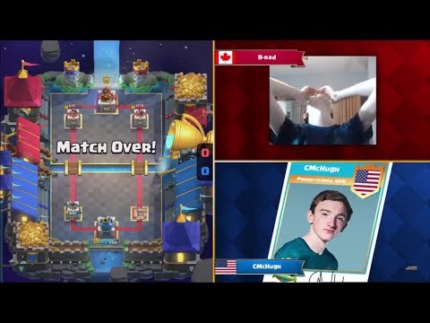 BRad vs CMcHugh - 2017 Clash Royale Crown Championship NA [Week Two]