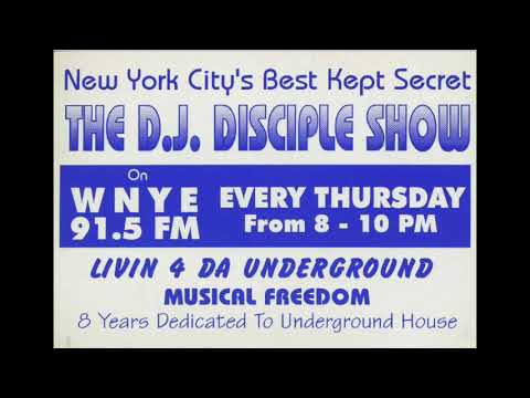 Hunter College After The Paradise Garage Mix  With DJ Disciple from 91.5