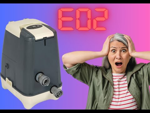Older style lay Z spa Error Code E02 Fixed fast easy Repair - Saluspa - bestway