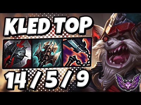 Kled vs Aatrox TOP [ KT Rascal ] Lol Korea Master Patch 12.10 ✅