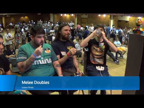 Webwipe & Mojomonkey (Green) vs. Bladewise & MikeHaze (Red) | SSBM-D LF | BoBC