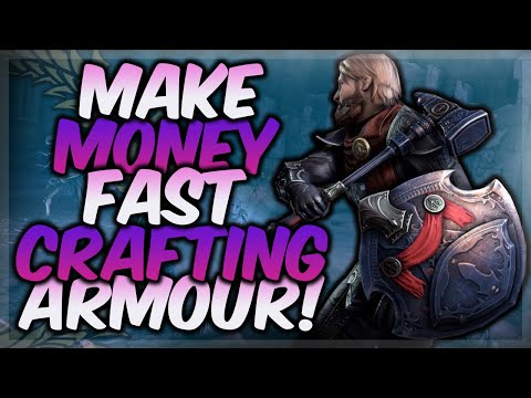 ESO Make Gold Fast Selling Crafted Weapons & Armour!
