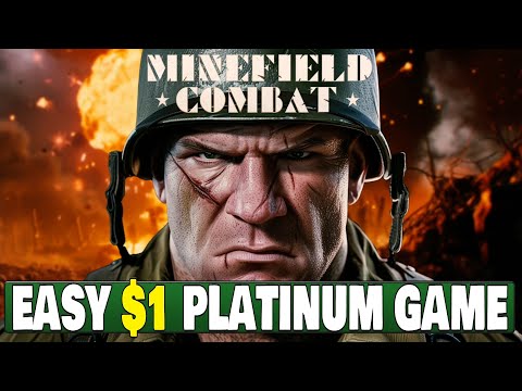 New Easy $1 Platinum Worth Trying - Minefield Combat Quick Trophy Guide