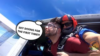 Going skydiving for the first time!!