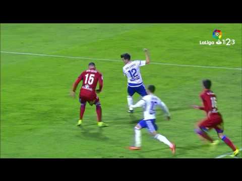 Resumen de Real Zaragoza vs CD Numancia (3-0)