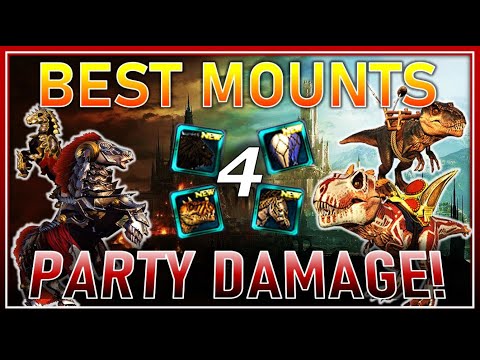 BEST Mounts to MAX Everyone's DAMAGE! All Buffing Mounts Ranked!  (RIP Balloons) - Neverwinter M22