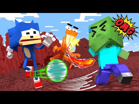 New Sonic Takes Over Minecraft!