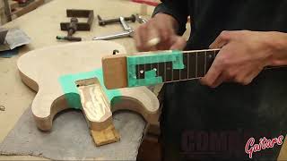 Video thumbnail for COMBAT GUITARS ギター/ベース製作 ＃015 ST WARM ネック接着 by Combat Guitars Tokyo