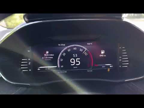 New Škoda Fabia IV 1.0 TSI (110 Hp) DSG 2021 acceleration test 0-100 kmh