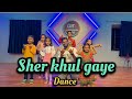 Sher Khul Gaye | Kids Dance Cover | Easy dance steps | Hrithik Roshan Deepika P. | Fighter