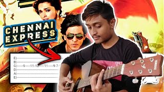 Chennai Express Theme on guitar with Tabs (full) /