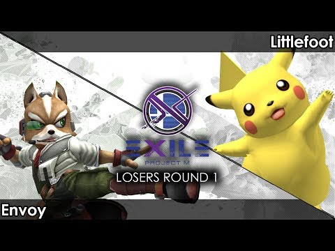 Project M: Envoy (Fox) V LittleFoot (Pikachu) - Exile 92 Tournament SSBPM