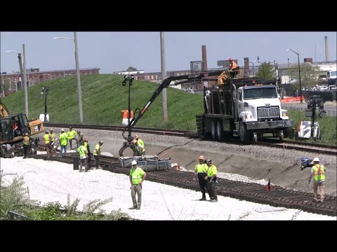 New Bedford Rail Yard rebuild for South Coast Rail - 5/12/2023