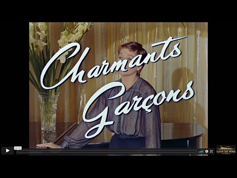 CHARMANTS GARÇONS (1957) Bande Annonce VF (HD) de Henri Decoin avec Zizi Jeanmaire, Daniel Gélin