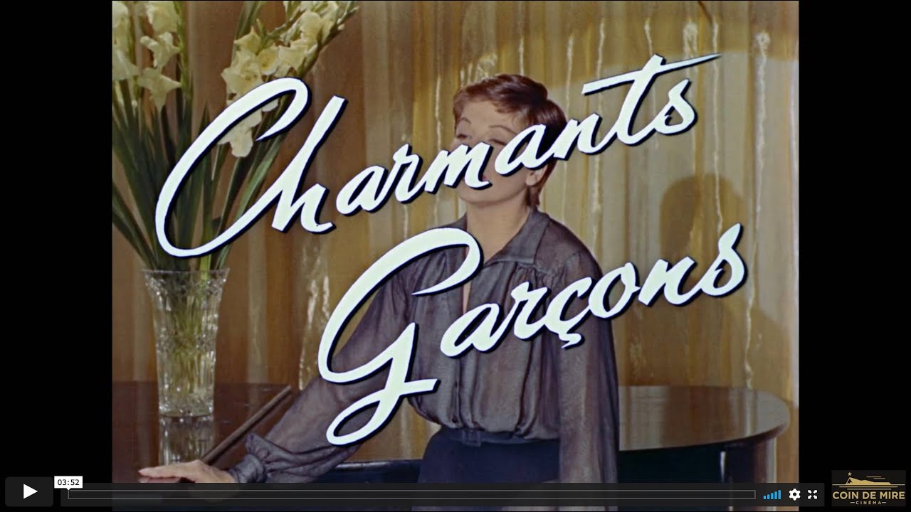 Miniature de la vidéo CHARMANTS GARÇONS (1957) Bande Annonce VF (HD) de Henri Decoin avec Zizi Jeanmaire, Daniel Gélin du film Charmants Garçons
