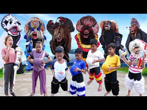 GARA_GARA MINUM ES KREM AJAIB VICHO DAN TEMANNYA MELAHIRKAN BARONGAN