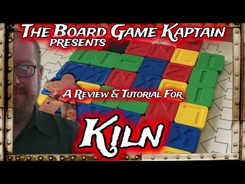 The Board Game Kaptain's Review & Tutorial for Kiln