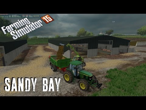 Farming Simulator 15 | Sandy bay | I think I may have broke it