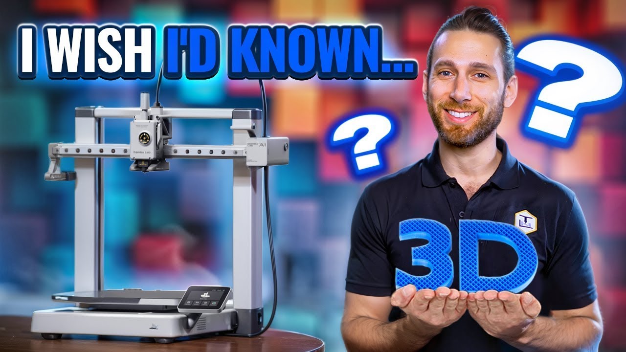 9 Things I Wish I'd Known About 3D Printing