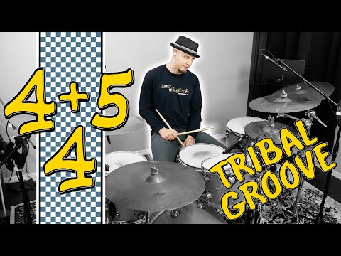 (4+5)/4 (or 9/4?) Tribal Tom Groove