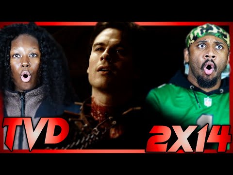 THE WOLVES GOT DAMON!!! | TVD "Crying Wolf" REACTION!! | 2x14
