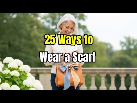 25 Ways to Wear a Scarf in 16.23 Minutes!