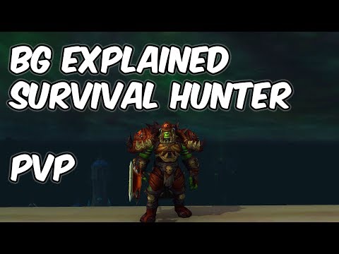 Survival Hunter BG Explained - 8.0.1 WoW BFA