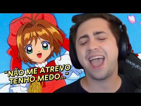 Alanzoka cantando a abertura de Sakura Card Captors