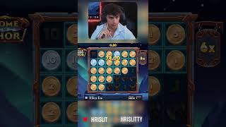 INSANE WIN ON **NEW GAME** HOME OF THOR😳⚡#bigwin #shorts