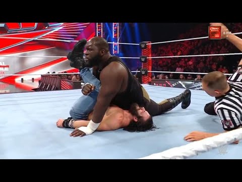 RAW 16/1/23 FULL MATCH - Omos vs Elias