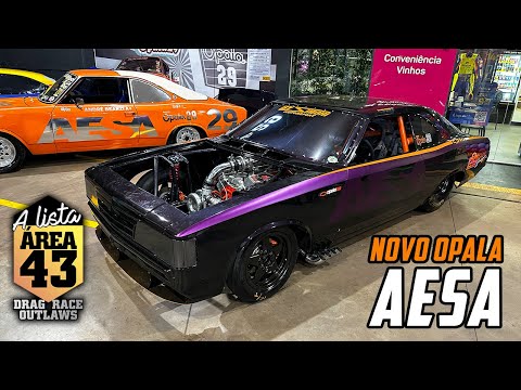 O LENDÁRIO OPALA AESA está de volta! MOTOR V8 + PROCHARGER