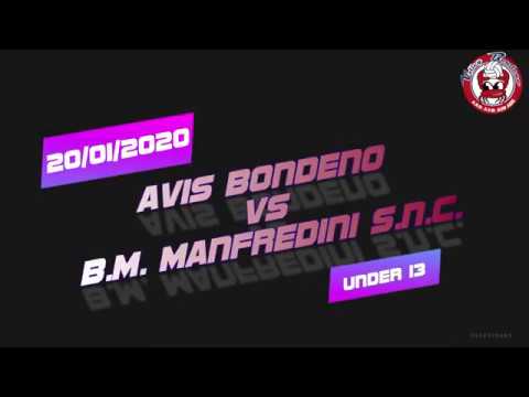 U13 - Avis Bondeno Vs B.M. Manfredini SNC
