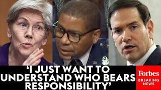 JUST IN: Elizabeth Warren Grills Top General About Iran War, Rubio's Role