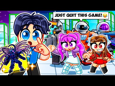 I Pretended To Be A NOOB, Then Used NEW COSMIC GALACTIC TRITITAN UNIT! (SKIBIDI TOWER DEFENSE)