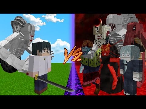 🔥 EPIC Minecraft Battle: yuta vs ALL Cursed Spirits! 🎮