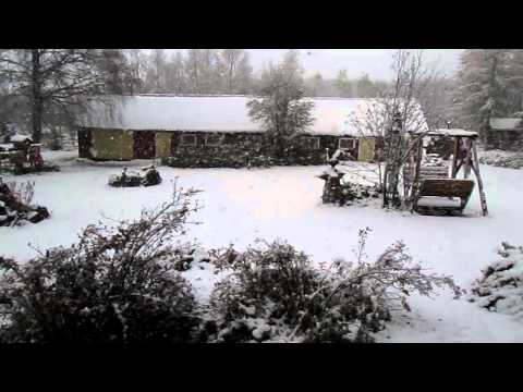 Lunta sataa 14.10.2010