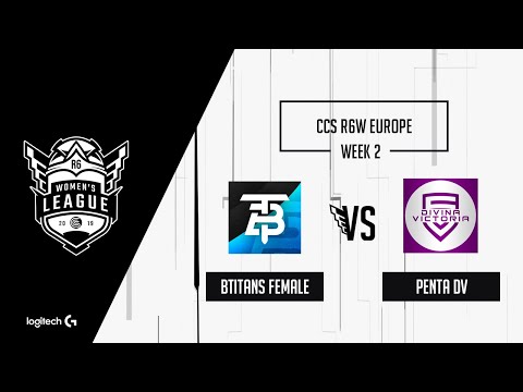 CCS R6 Women's League - bTitans Female vs. Penta DV - EU Week 2 - Match 4 (REUPLOAD)