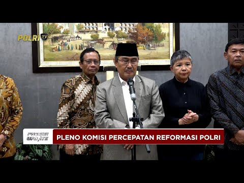 PRESISI UPDATE: LIVE - PLENO KOMISI PERCEPATAN REFORMASI POLRI 04/12/25 (13.46)