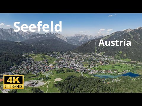 🇦🇹 Seefeld in Tirol, Austria, Walking tour 4k 60 fps